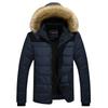 2025 Winter New Popular Men's Padded Jacket Thickened Padded Jacket Korean Version Hooded Collar Padded Jacket Men