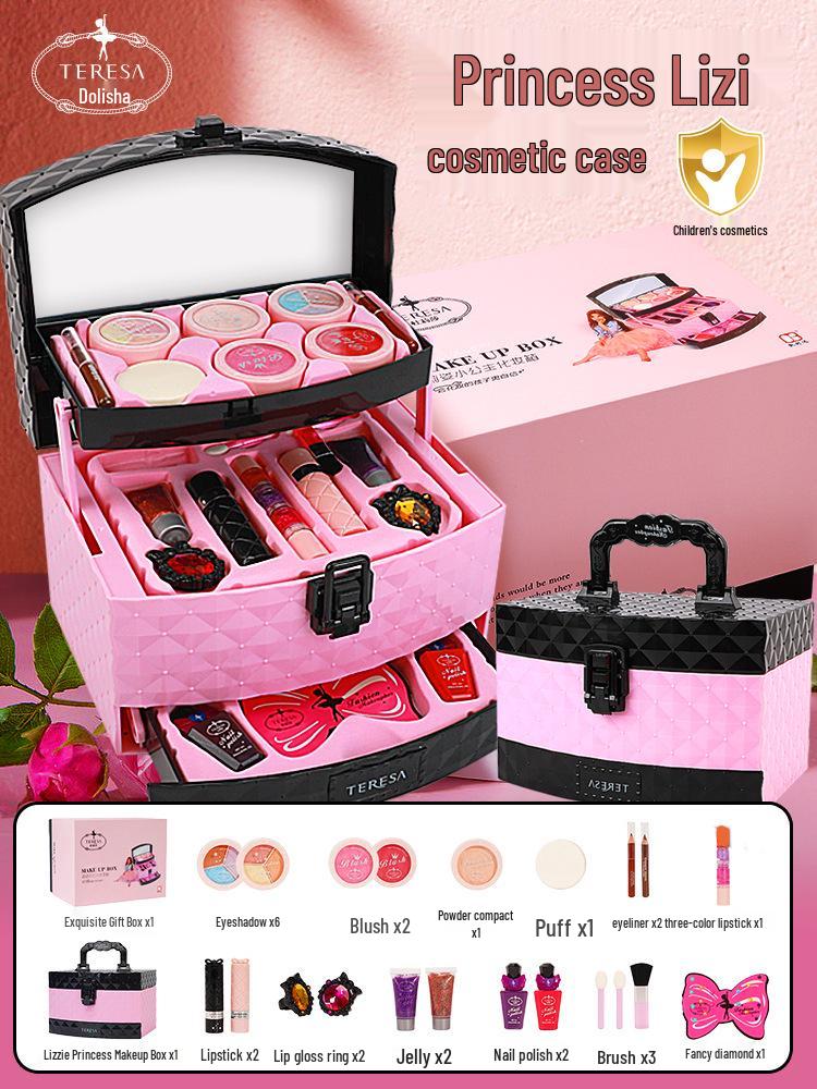 

Набор детской косметики Dollysa Princess - Подарочная коробка для девочек для переодевания