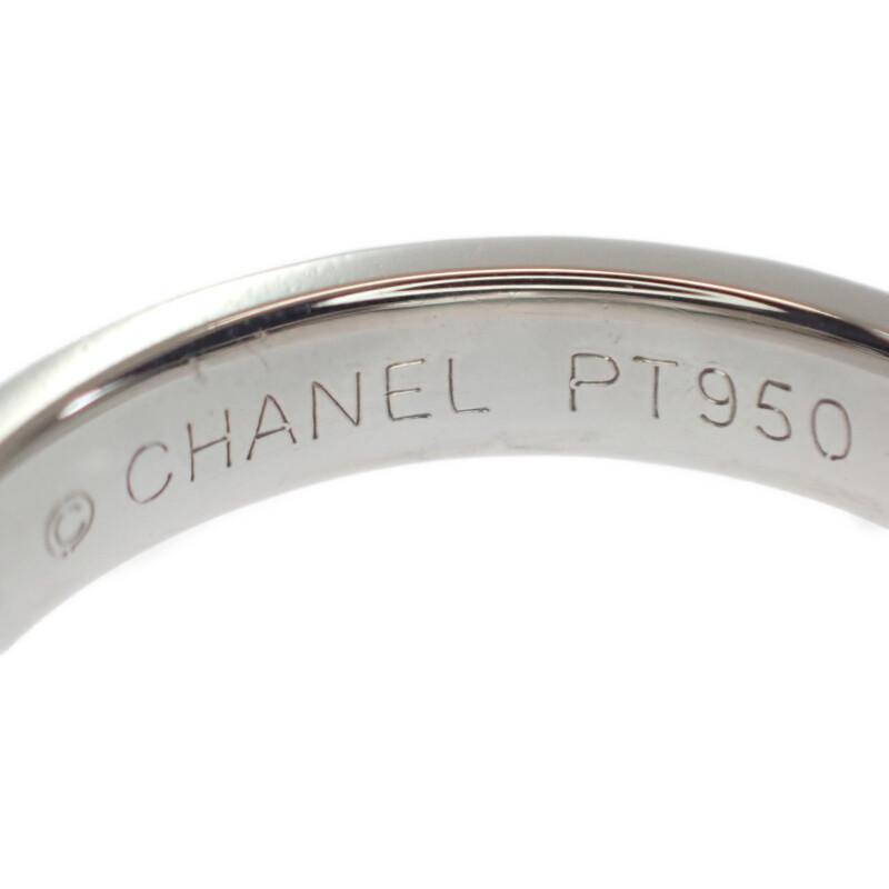 CHANEL  #9.5(JP Size) ring Pt950Platinum Women