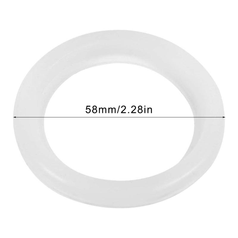 5Pack Espresso Machine Brewing Head Seals Silicone Sealing Gasket Espresso Machine Seal Rings Suitable for Coffee Makers