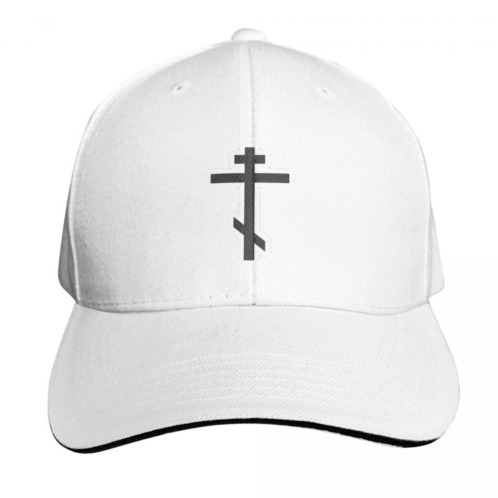 Russian Orthodox Cross Print Cap Fashion Casual Baseball Caps Adjustable Hat Hip Hop Summer Unisex Baseball Hats