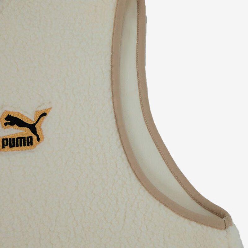 PUMA Vests Men's White Baseball Collar Moderate Other 539967-65