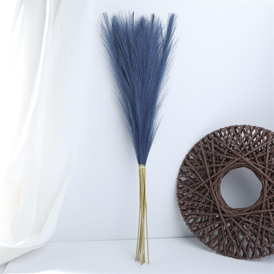 55cm Artificial Reed Pampas Grass Fake Flower Decorative Arrangement for Living Room Wedding Floor Decoration Artificial Plant