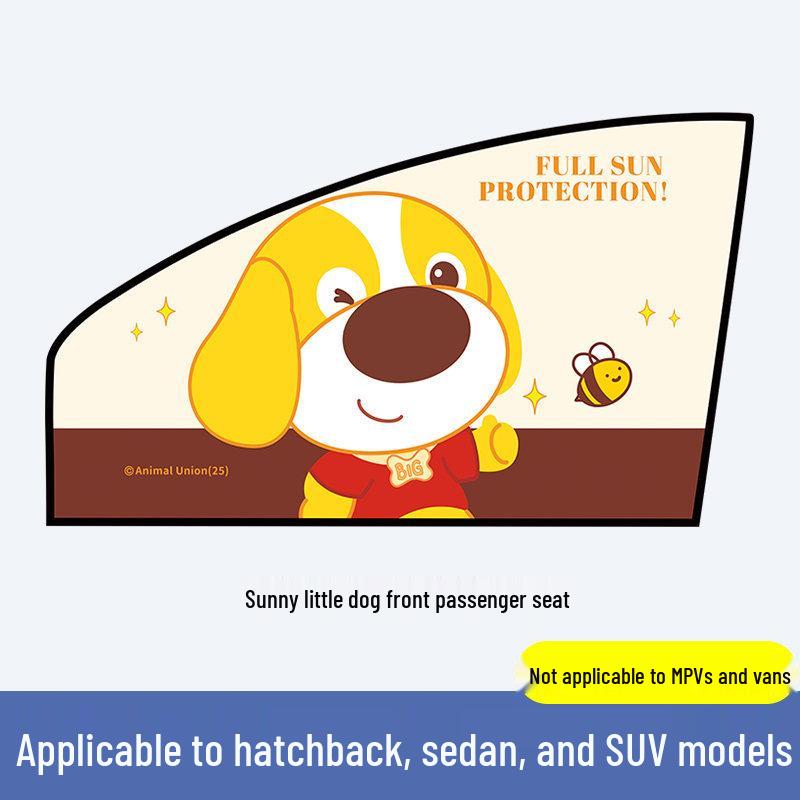 Car Side Window Privacy & Sunshade with Magnetic Heat Insulation Universal