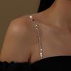 Off-the-Shoulder Strass-BH-Träger Abnehmbare Verstellbare BH-Schultergurte Dekorative Funkelnde Strasssteine