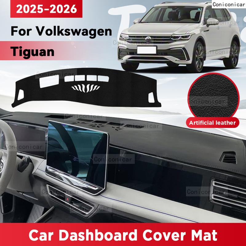 Für Volkswagen Tiguan 2025 2026 Auto Armaturenbrett Abdeckung Matte Sonnenschutz Pad Lichtschutz Matten Teppich Schutz Zubehör