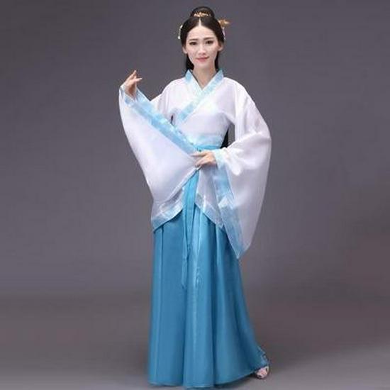Women's Hanfu Quju Chang'e Fairy Dance Skirt Costume for Opera, Performance, and Graduation