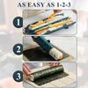 Sushi Making Kit,Food Grade Plastic Sushi Roller Mold for Rice Vegetable Meat,Home DIY Sushi Making Molds for Kitchen Utensils