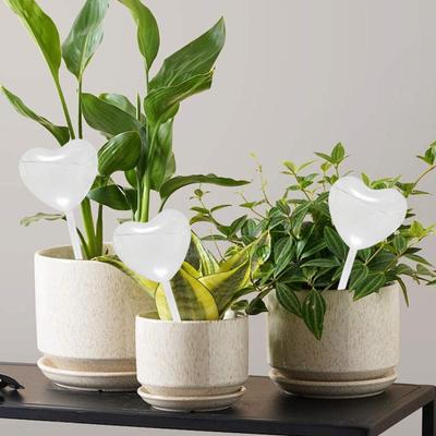 Heart Shape Watering Bulb Planter Insert Clear Self Watering Bulb Slow Release Automatic Plant Watering