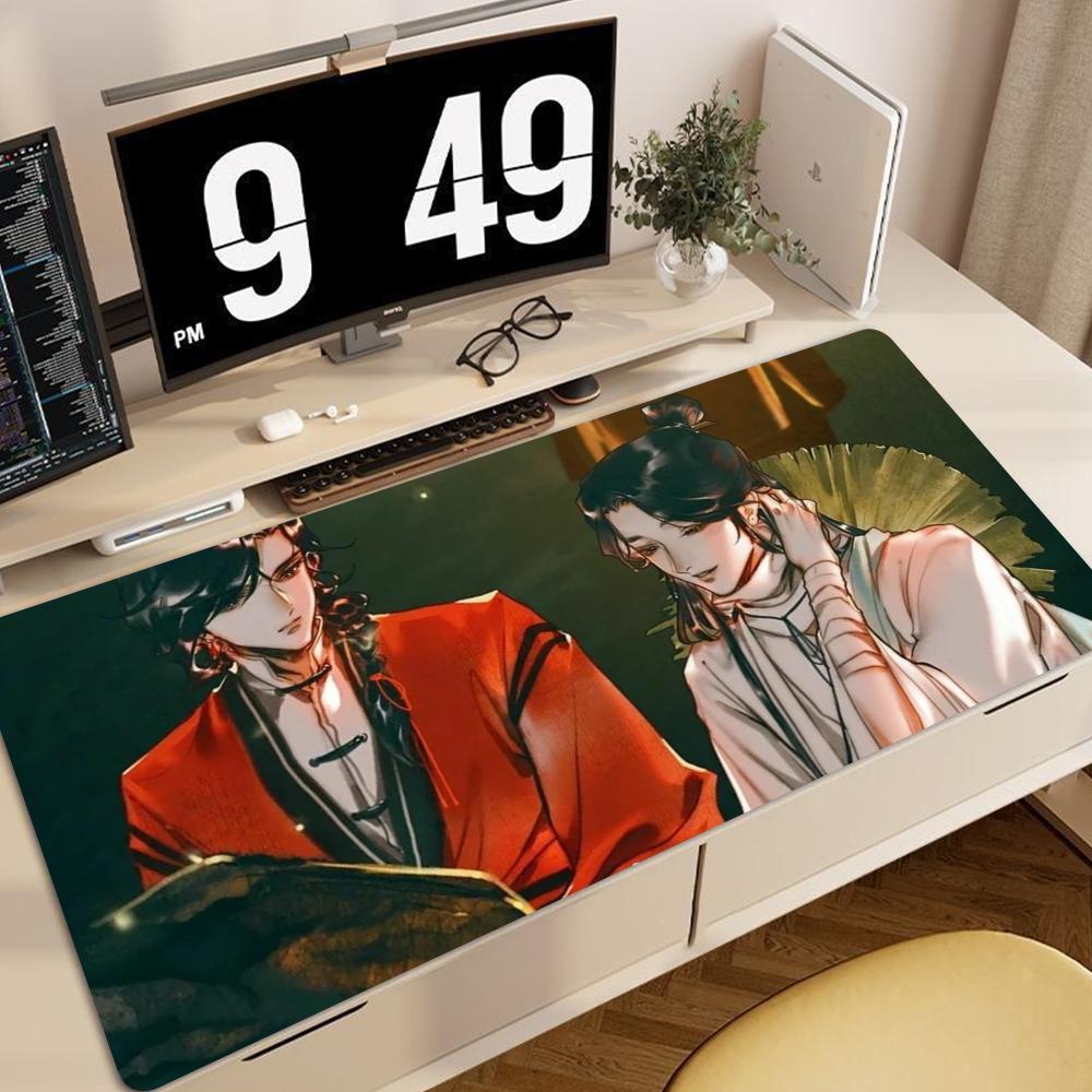 Tian Guan Ci Fu Mousepad xcm XXL Office Computer Lockedge Deskmat Heaven Officials Blessing Table MatKeyboard HYBXXC