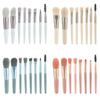 8 Stücke Kosmetik Foundation Blush Puder Lidschatten Blending Make-Up Pinsel Weiche Flauschige Make-Up Pinsel Beauty Tools Make-Up Pinsel