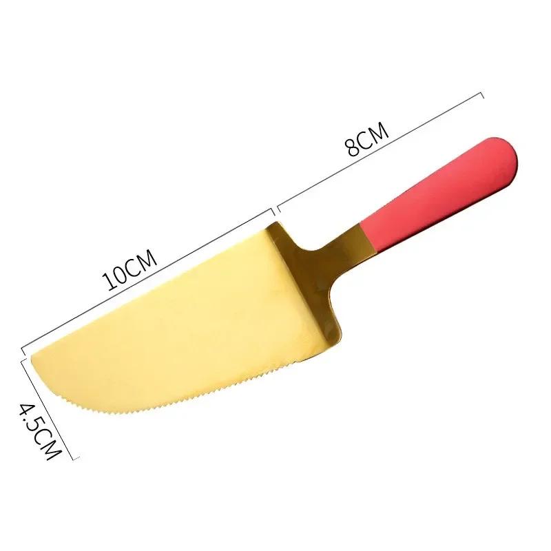 Creative Stainless Steel Cake Shovel Knife Pie Pizza Cheese Server Divider Knives Baking Household High-quality Kitchen Tools