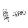 100Pcs Fishing Hook Stainless Steel Spring Fishing Tackle Fishing Lock Accessory
