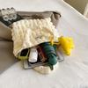 Folded cloud bag, bubble handbag going out high-value wind niche lazy wind solid color women's puff bag