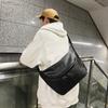 Herren Umhängetasche PU Umhängetasche Große Kapazität Brusttasche