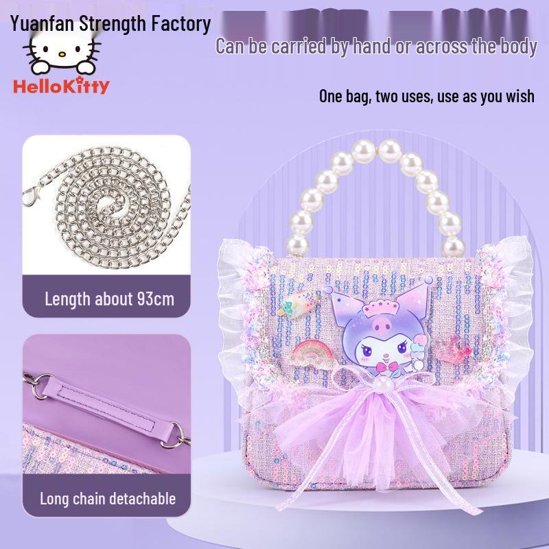 Kuromi Cute Crossbody Handbag for Girls & Women - New 2024 Edition