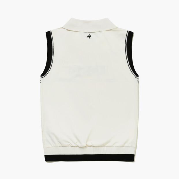 LECOQ GOLF Women'S Tricot Sleeveless Sweater (Gq322Lkv71)