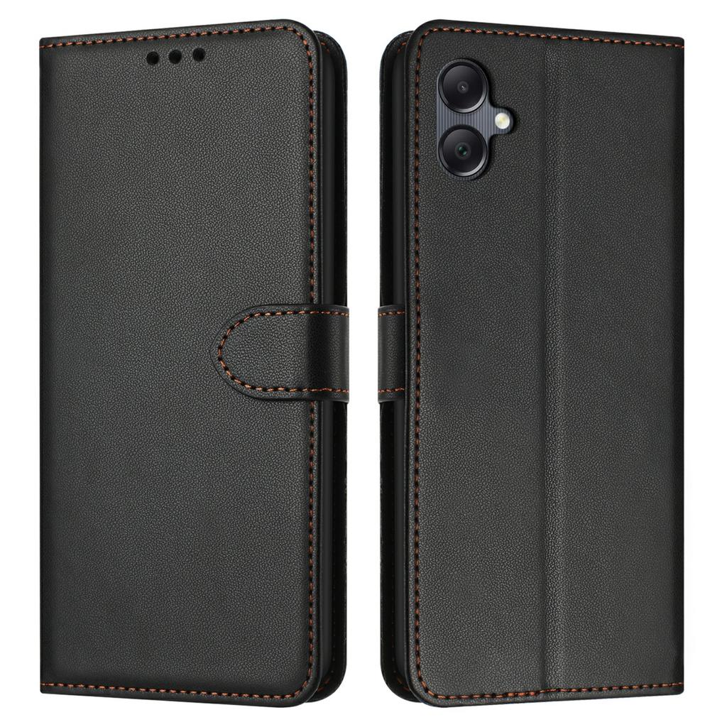 For Samsung Galaxy A06 4G Wallet Phone Case Leather Stand Cover with Strap