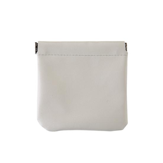 Storage Bag Lightweight Fake Leather Makeup Pouch Durable Stylish Portable Storage Bag for Home Travel
