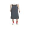 Nike Sportswear Tech Pack A-Line High-Waisted Breathable Split Midi Casual Skirt Women skirts Black DM6169-010