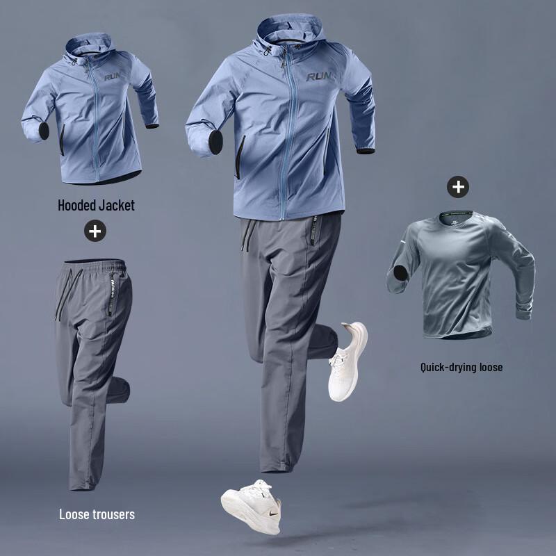 

WEZHO Men s Quick-Dry 3-Piece Sports Suit