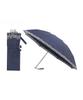 LANVIN COLLECTION Folding Sun Rain or Heat Embroidered Organza Deep Blue [Moonbat] Umbrella, Parasol, Umbrella, Shine, Shielding, Lightweight, Logo,