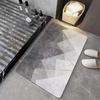 Diatomaceous Earth Absorbent Floor Mat Bathroom Toilet Rug Non Slip Entrance Mat Shower Room Door Mat Decorative Floor Mat For Home Use