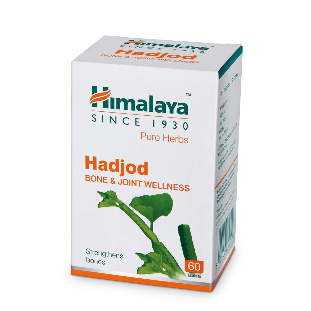 Himalaya Hadjod Bone And Joint Wellness Tablets For Daily Mobility Support And Strength Supplement - 60 Tablets