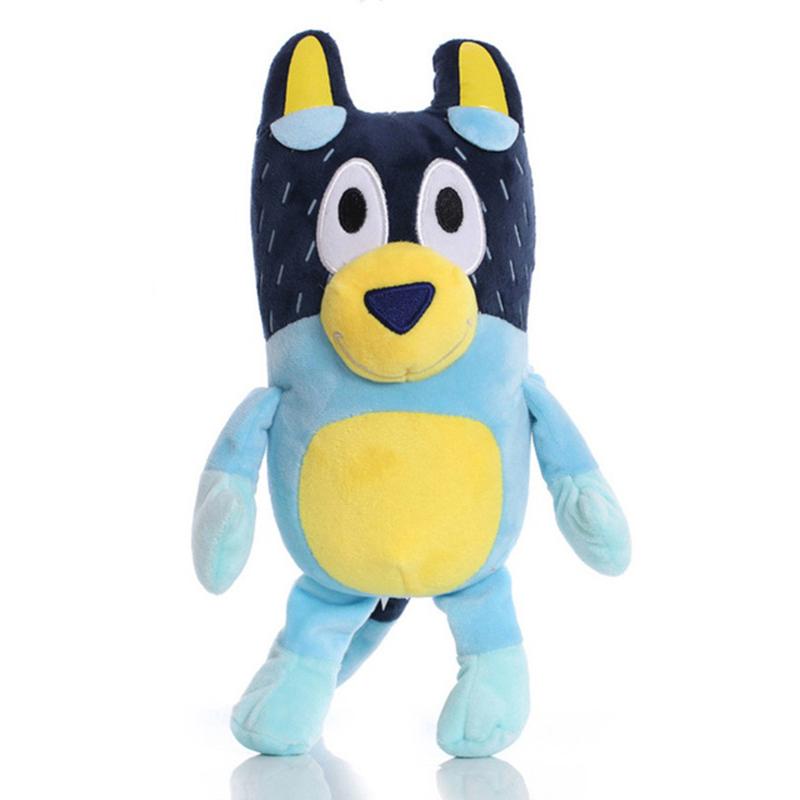 Cartoon Blueyed Bingo Stuffed Animals Dog Anime Plush Toy Action Lucky Dolls Plushie Chilli Mackenzie Children Soft Gift