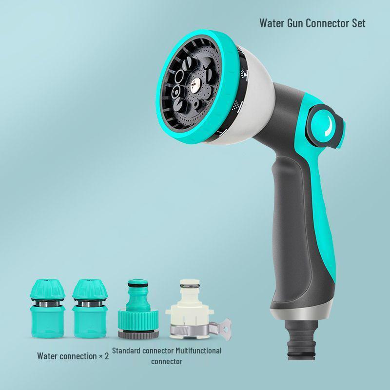 High-Pressure Water Gun & Garden Shower Hose Set