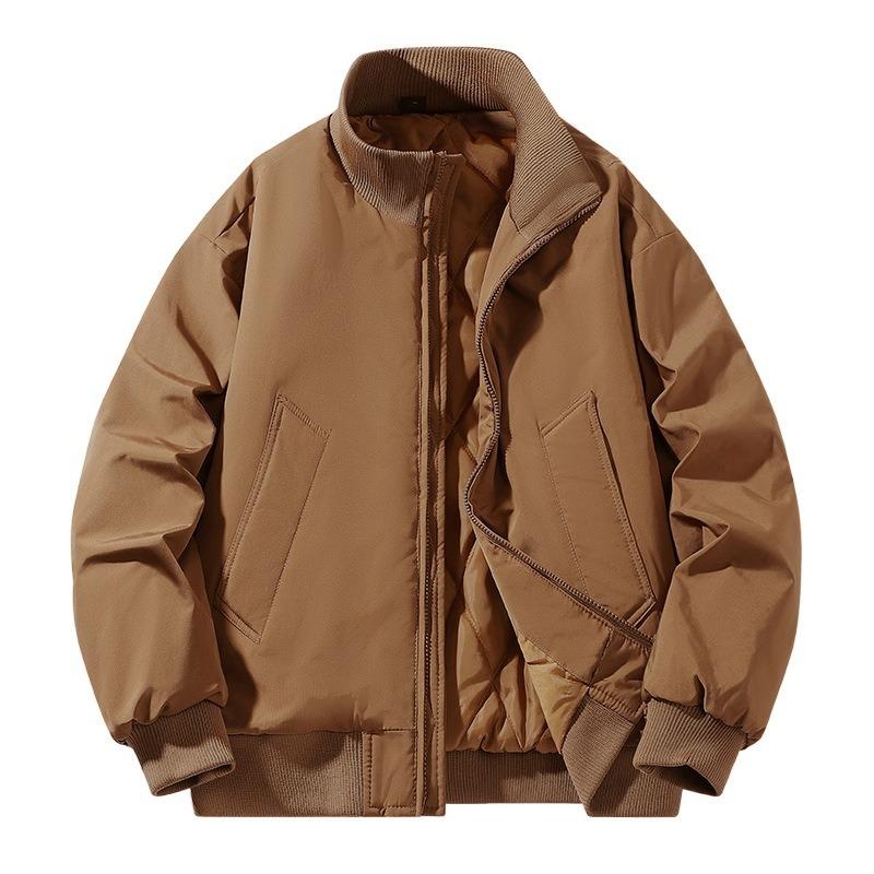 New winter pilot cotton clothes men's winter trendy tooling casual cotton-padded clothes thickened jacket warm baseball clothes