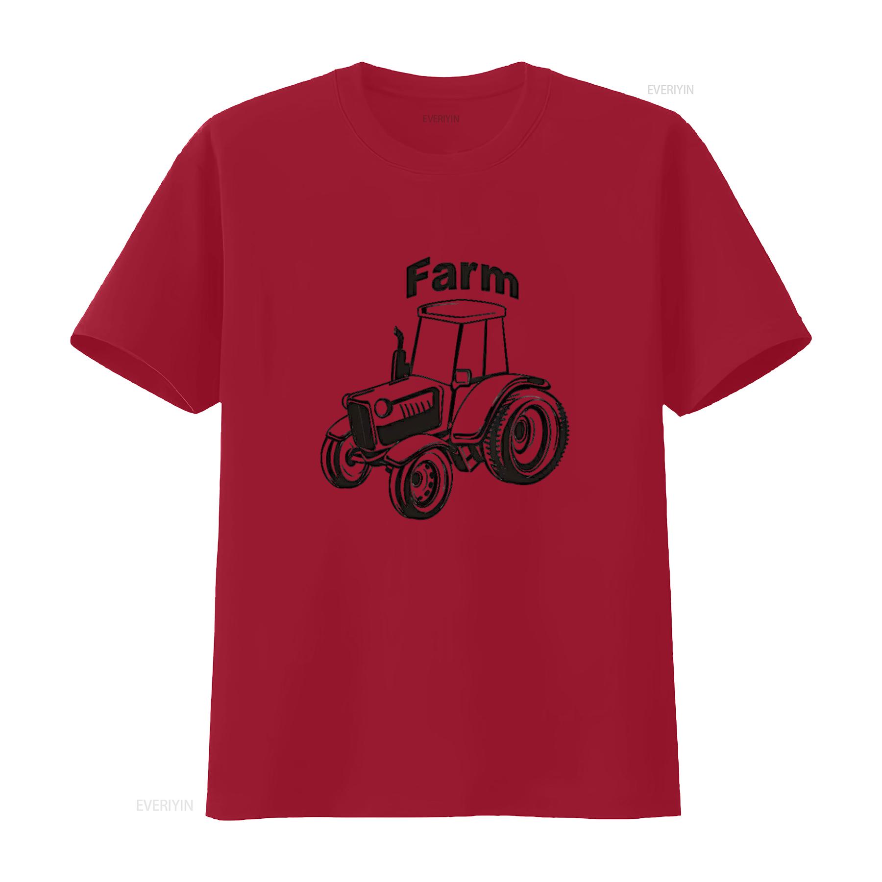 

Mens FARM Cool T Shirt White vintage Washed Comfortable homme Versatile designer clothes Stretched fashion Stylish graphic S