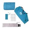 Tipi Camping Tent for 5 Persons Blue Waterproof