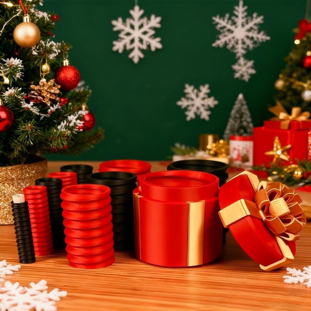 Annoying Nested Screw Gift Box Funny Prank Christmas Gift Surprise Box Up with Screws Annoying Present Decoration Reusable