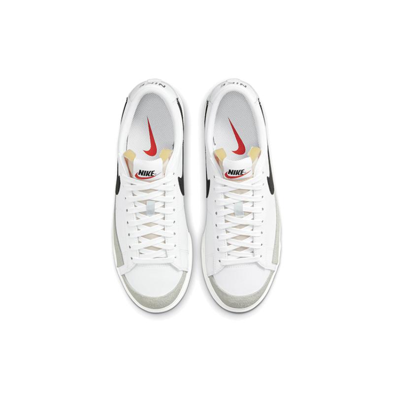 Nike Dámské tenisky Blazer Low Platform White Black Skate boty DJ0292-101