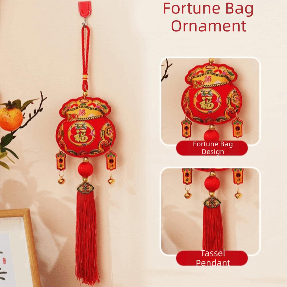 Best Wishes Spring Festival Decorations Good Fortune Chinese Lucky Ornament  Party Decoration