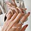 Japanese-Korean Sweet Butterfly Retro Women's Open Ring - Elegant & Trendy