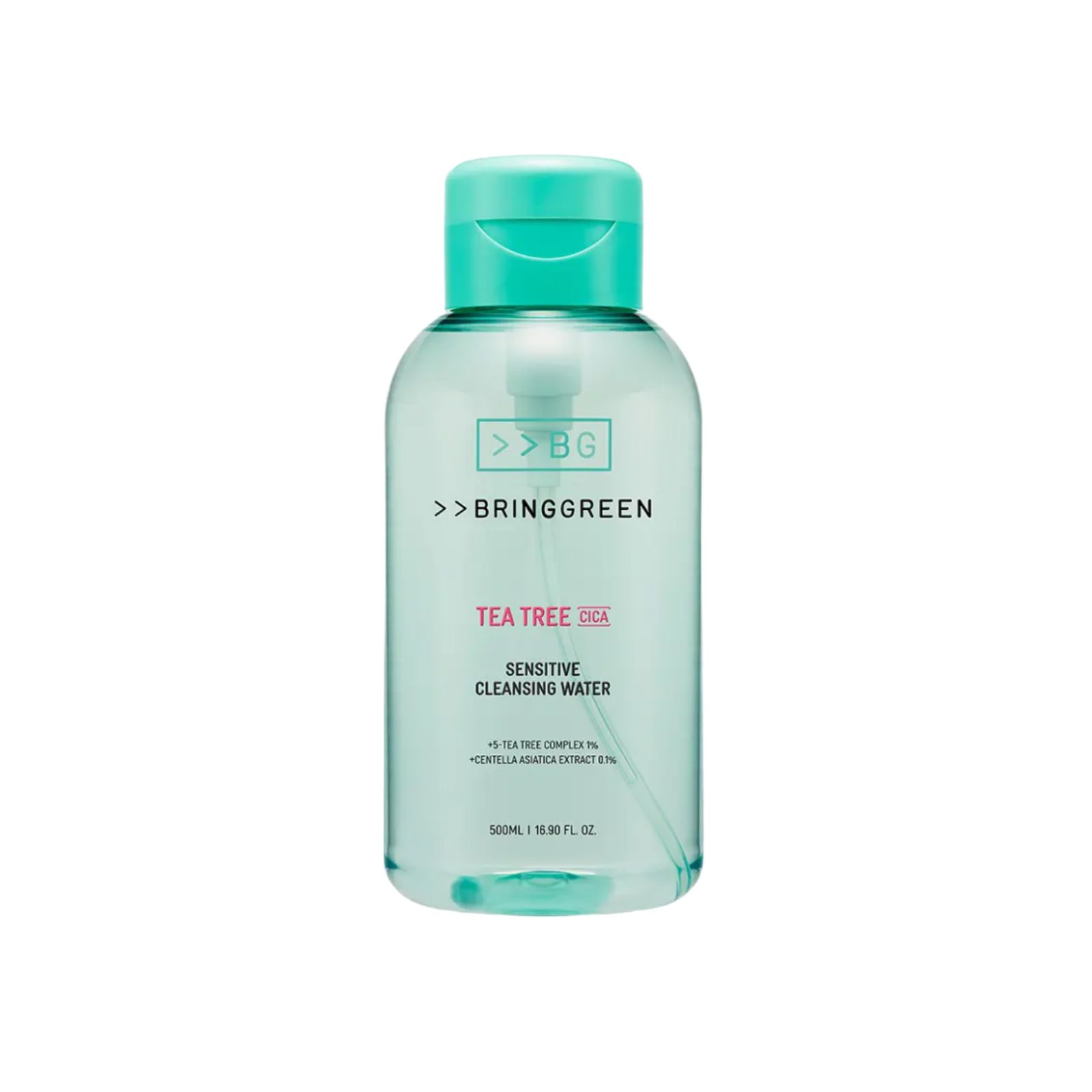 BRINGGREEN Tea Tree Cica Sensitive Cleansing Water 500mL (16.90 fl. oz.) 1ea