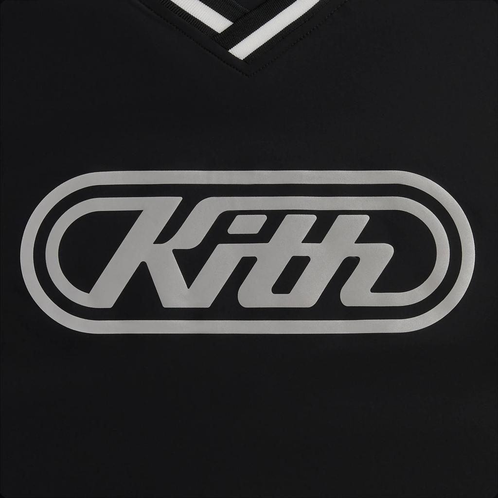 Kith Dayton 2025 Spring Collection Fashion Versatile Letter Pullover Long Sleeve Sweatshirt Men Sweatshirt Black KHM033142-001