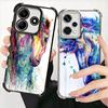 Oil Painting Horse Soft Phone Case For Xiaomi Redmi Note 14 15 Pro Plus 13 12 11S 11T 5G 10 9S 9 Plating Anti-Fall Fundas