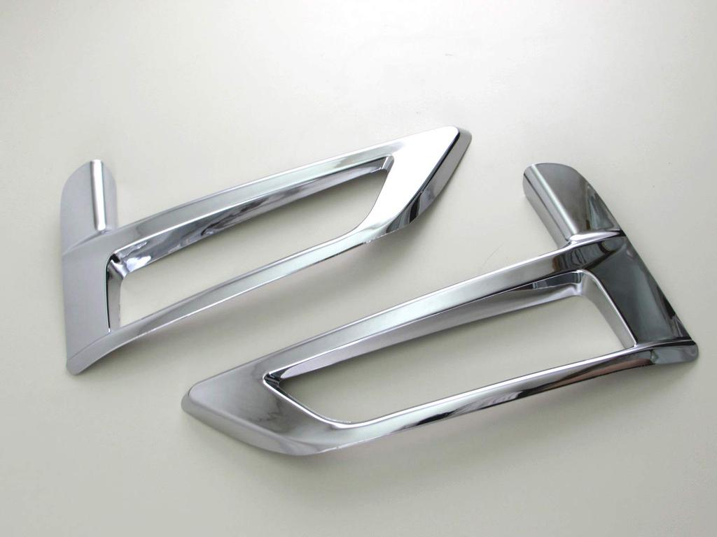 BRIGHTZ Chrome Fog Light Covers for Toyota Serena C27 HFC 30037 (Pre-facelift) [FOG-COV-285] GFC27, GFNC27, HFC27, GFC, GFN, 27,