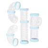 8 Piece Hamster Tube Connection Set for Small Animal Play