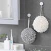 Chenille Hand Towel with Hanging Strap Highly Water Absorbent Soft Superfine Fiber Thickened Reusable Kitchen Bathroom Cleaning Wipe Towel