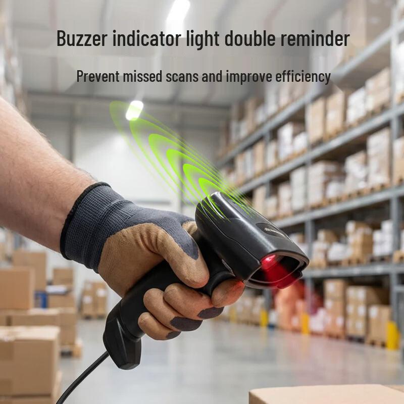 ZEBRA DS2208-SR Wired 1D/2D Barcode Scanner