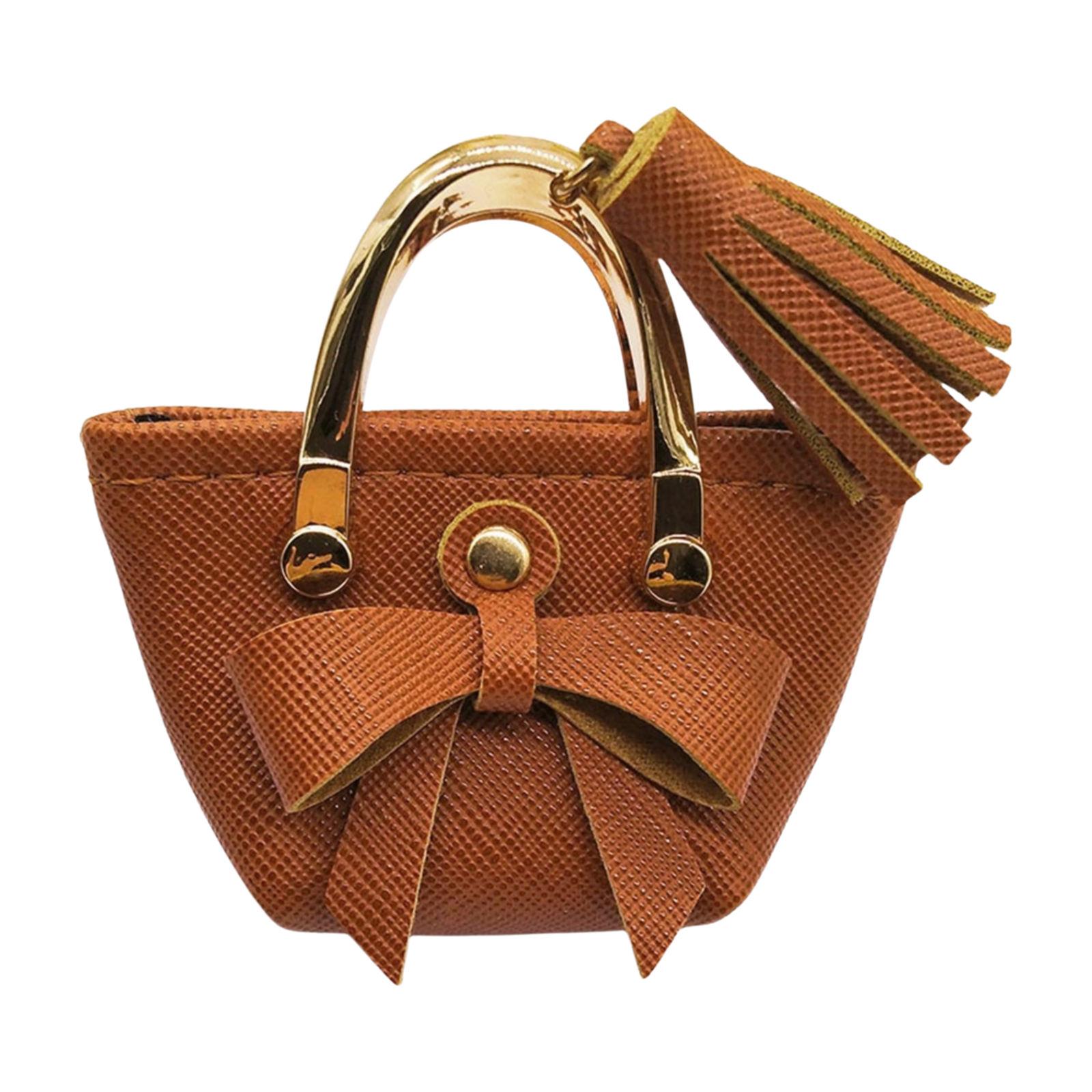 

Миниатюрная сумочка для 12-дюймовых кукол, идеально подходит для модных кукольных красочных нарядов, мини-сумка для покупок для кукол масштаба 1/6 6