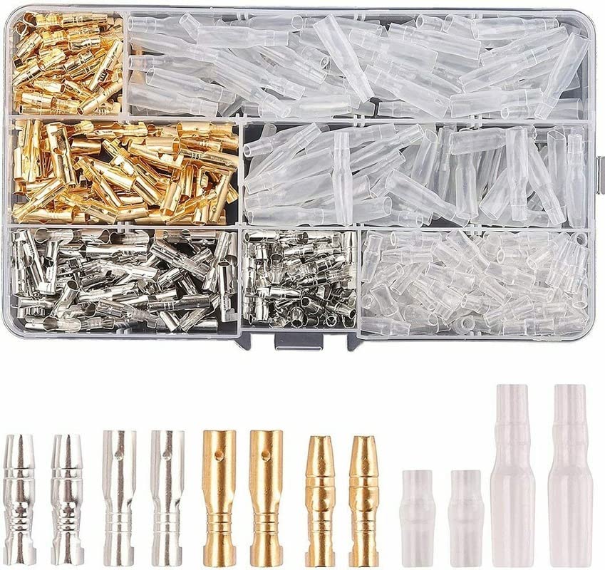 Maarku 400-piece Set Connection Terminal Giboshi Terminal Insulation Sleeve Crimp Terminal Increasing Plate Thickness