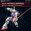 RG mobildrakt Gundam RX-78-2 Gundam Ver.2.0 1/144 skala fargekodet plastmodell