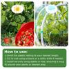 Bird Netting Protect Vegetable Plants and Fruit Trees,Plastic Trellis Netting for Birds, Deer,Squirrels and Other Animals