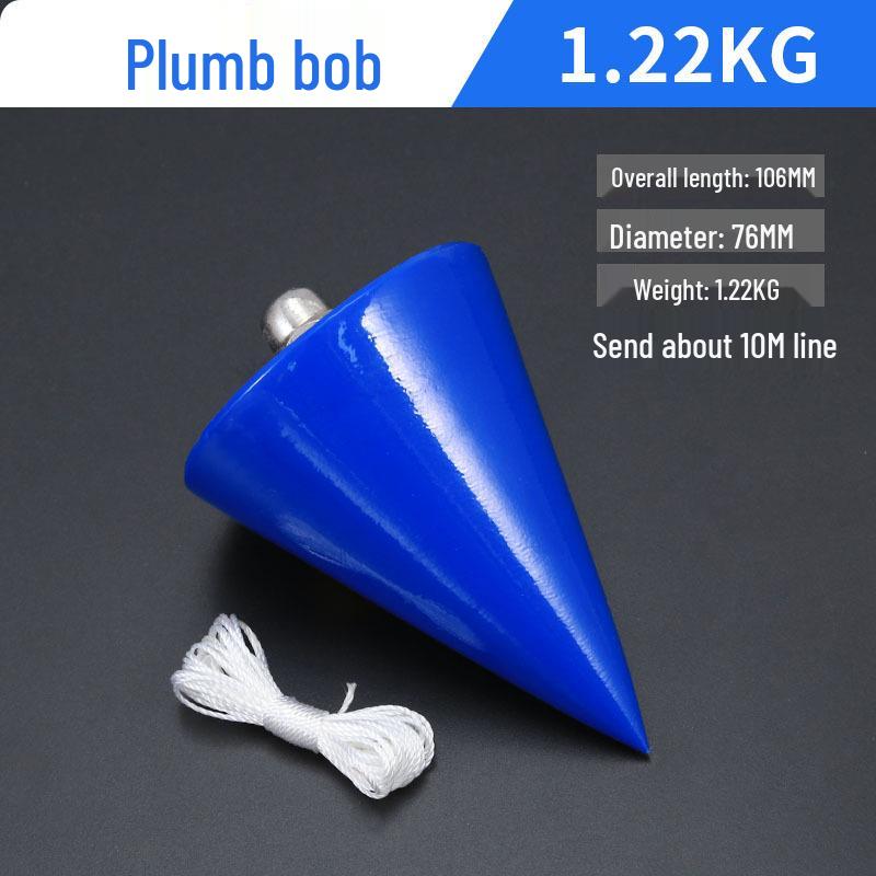 Woodworking Plumb Bob Cone, 2-10 Kg Line Weight