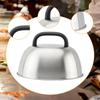 Burger Cover Basting Cover, 16cm Sturdy Grill Lid, Cheese Melting Dome, Stainless Steel for Barbecue